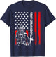 Vintage Style USA Flag Army Grandaddy Father's Day T-Shirt - T-Shirt | Navy