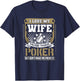I Love My Wife More Than Poker Humorous Graphic T-Shirt - T-Shirt | Navy