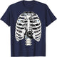 Halloween Mechanics Skeleton Engine Car Mechanic T-Shirt - T-Shirt | Navy