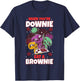 Eat chocolate brownie alien extraterrestrial space sweets T-Shirt - T-Shirt | Navy