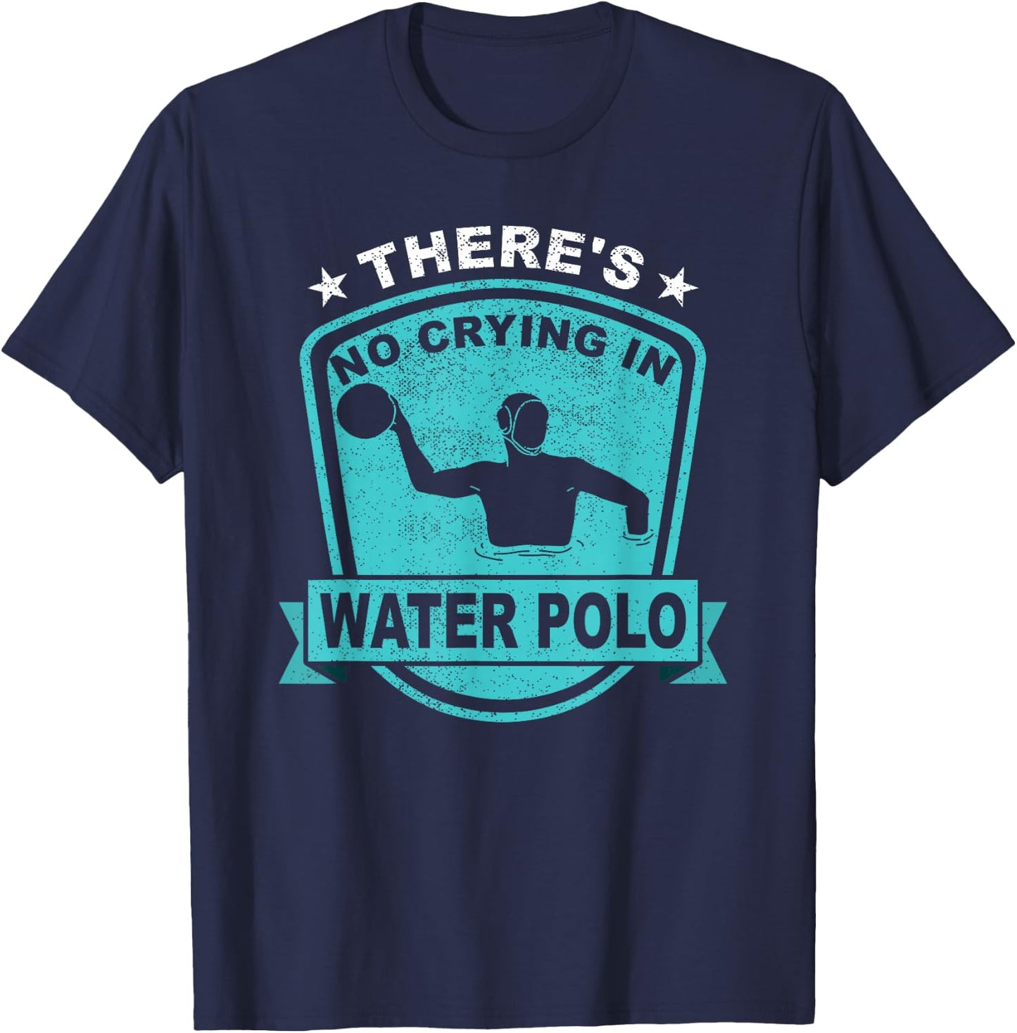 Water polo player sport water polo T-Shirt - T-Shirt | Navy