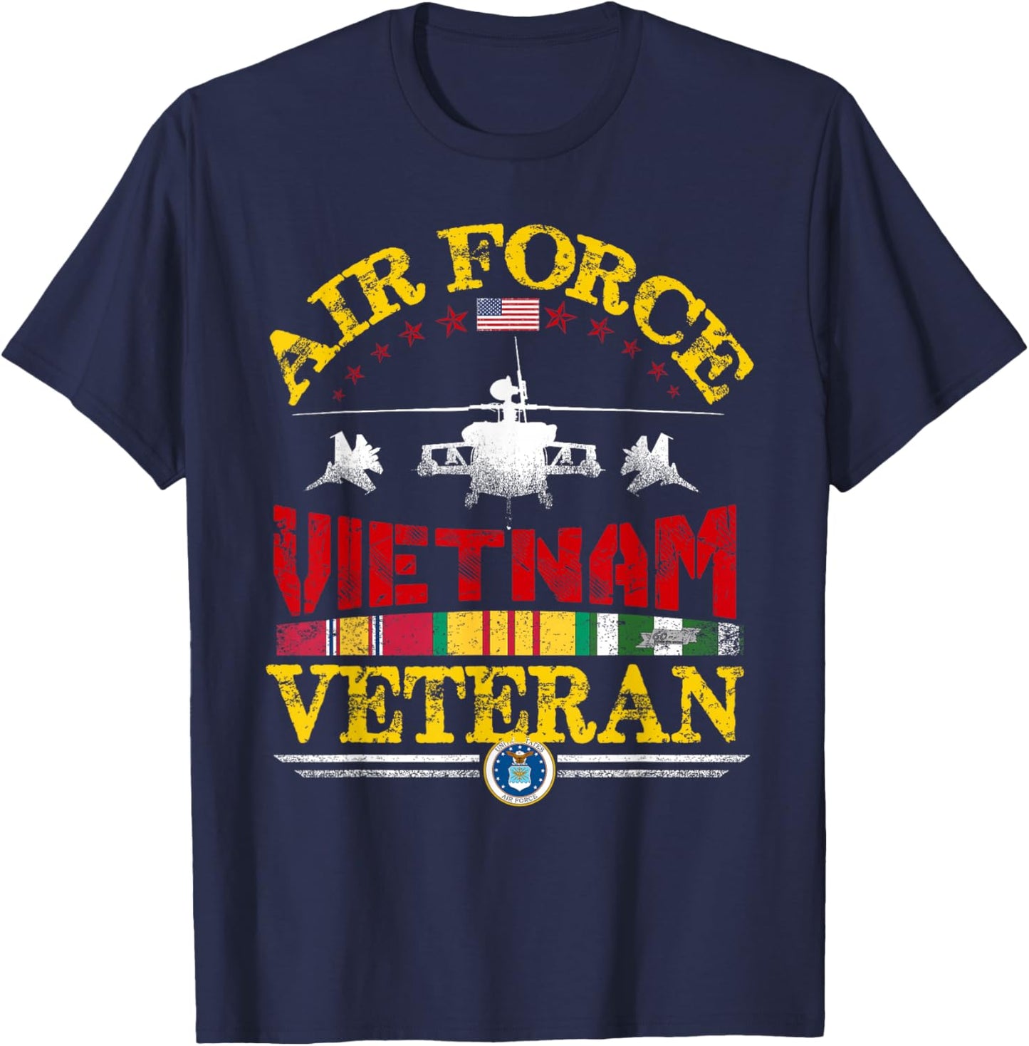 Air Force Vietnam Veteran, U.S. Veteran's Old Men T-Shirt - T-Shirt | Navy