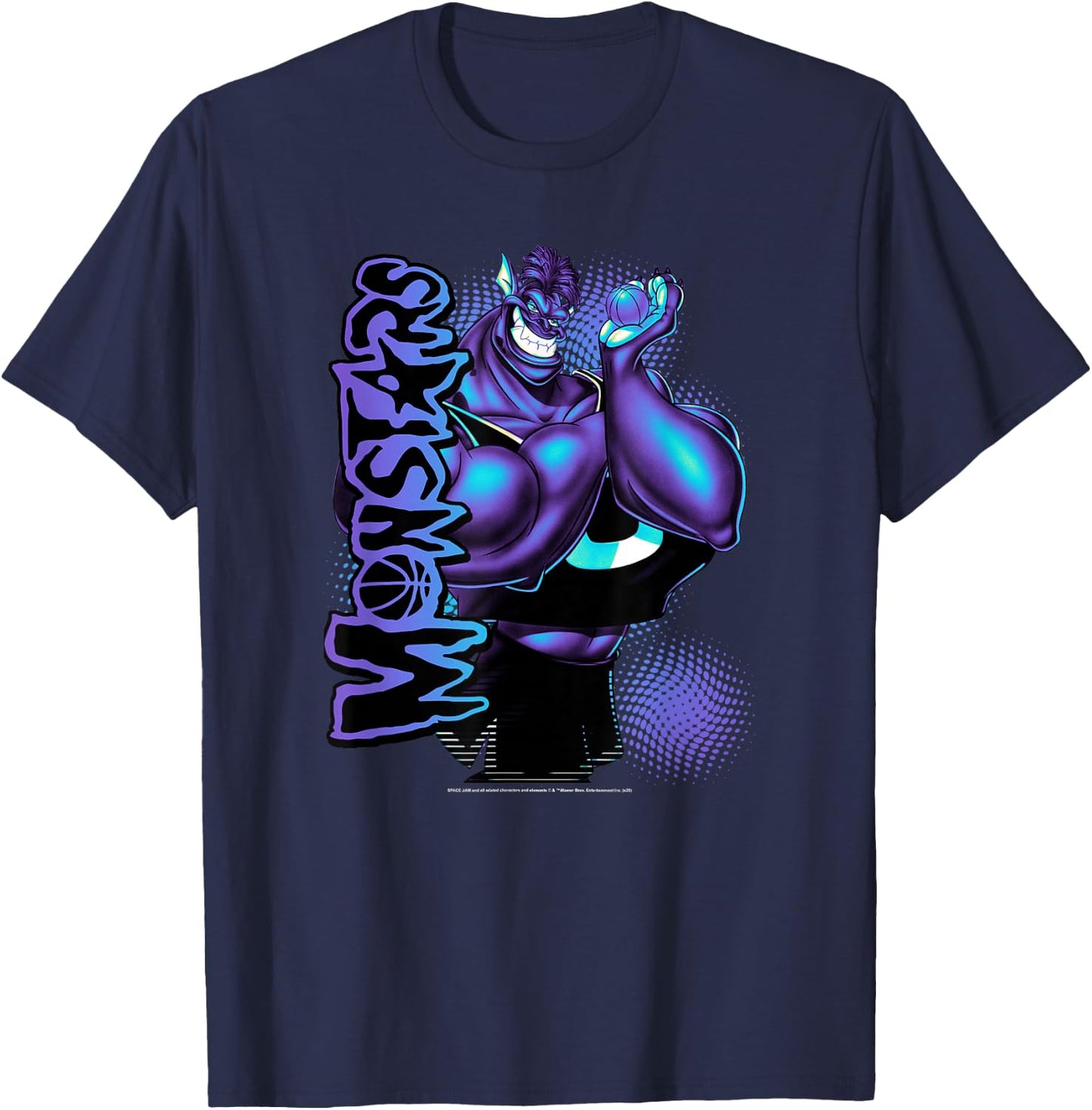 Space Jam Classic Monstars Leader T-Shirt - T-Shirt | Navy