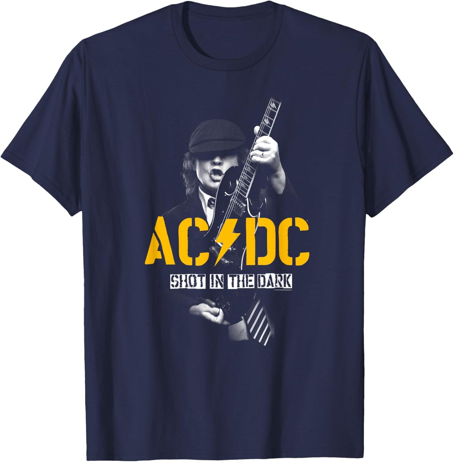 AC/DC - Shot In The Dark T-Shirt - T-Shirt | Navy