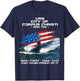 USS City Of Corpus Christi SSN-705 American Flag Submarine T-Shirt - T-Shirt | Navy
