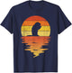 Marmots shirt retro sunset 70s vintage Marmots T-Shirt - T-Shirt | Navy