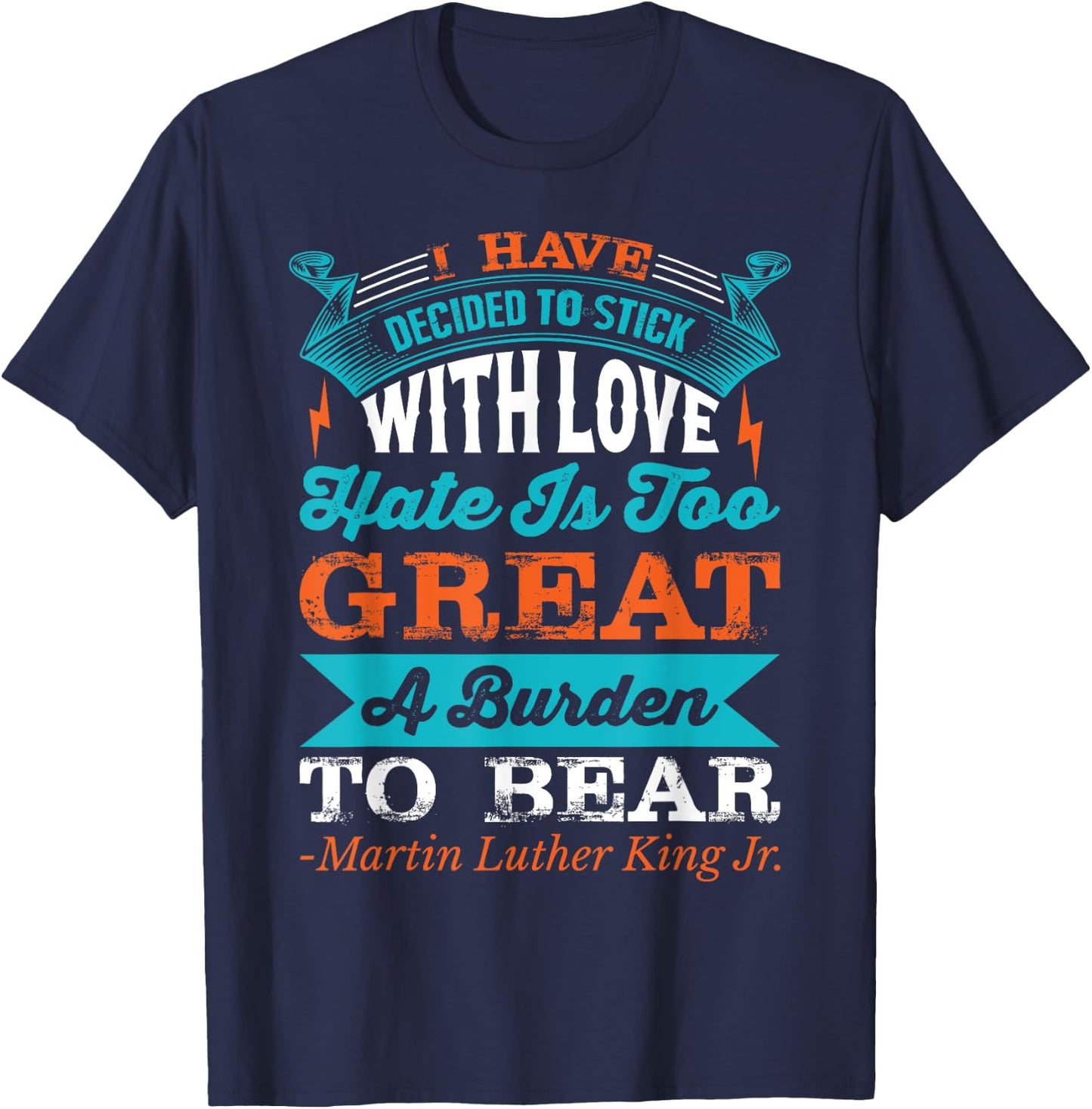 Martin Luther King Jr. T-Shirt - T-Shirt | Navy