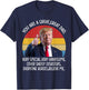 Vintage You Are A Great Great Dad Support Trump Father's Day T-Shirt - T-Shirt | Navy
