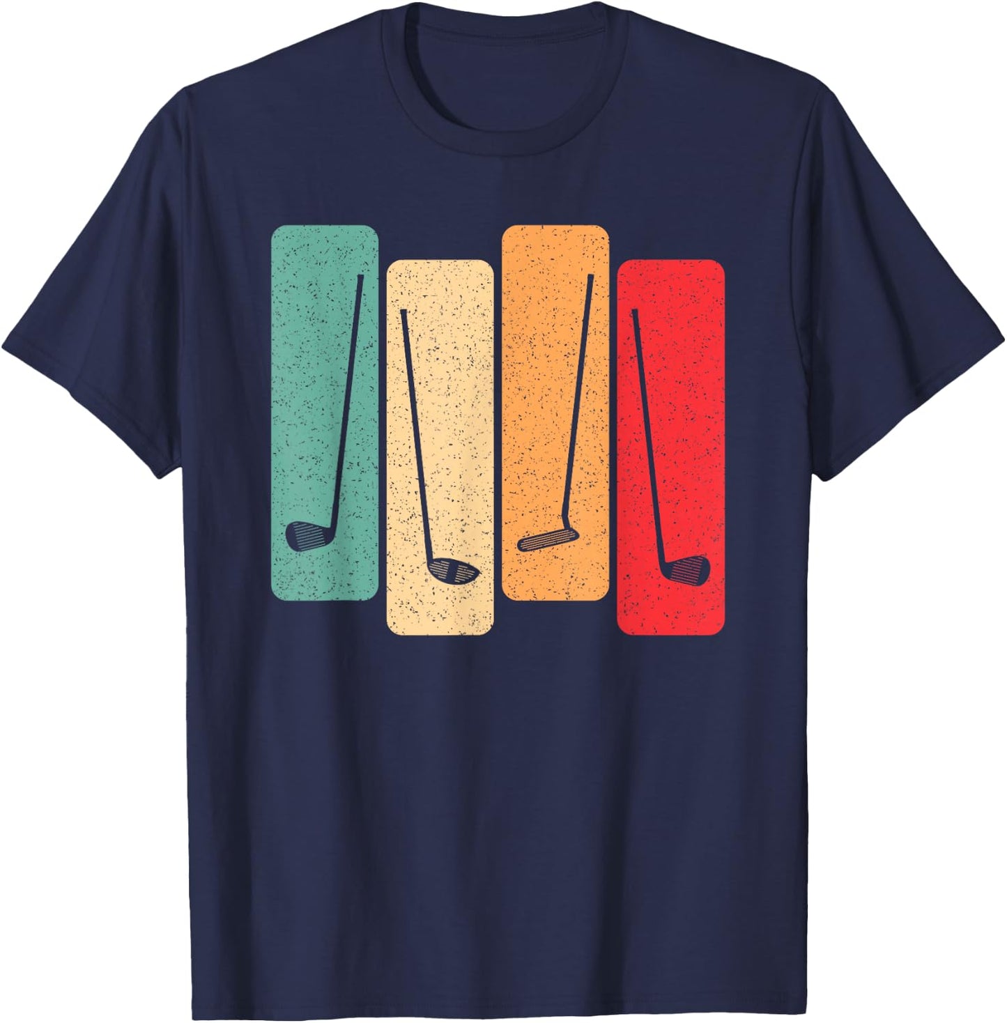 Retro Golf Vintage Golf Lover Golfer Men Women Kids T-Shirt - T-Shirt | Navy