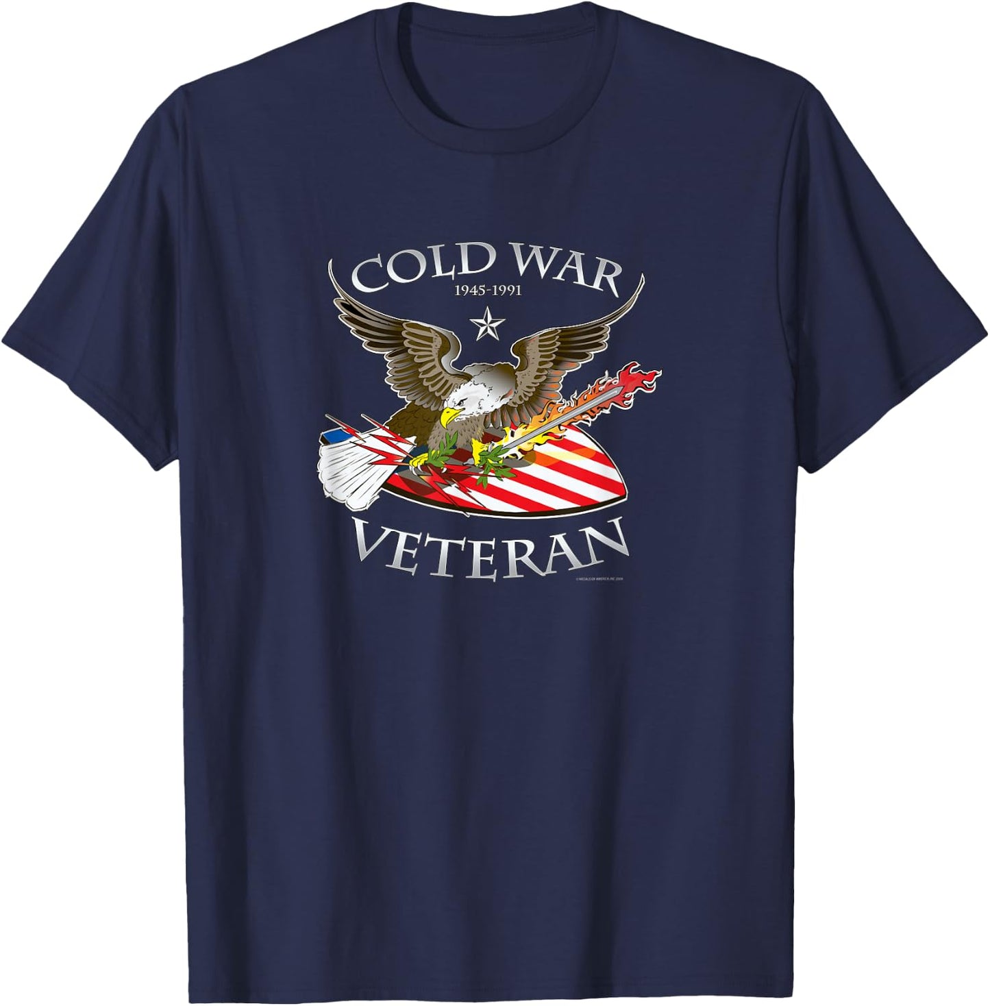 Cold War Veteran T-Shirt - T-Shirt | Navy