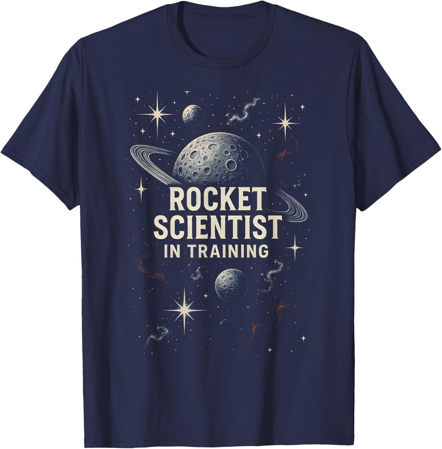 Space Explorer Rocket Scientist In Training Planet Adventure T-Shirt - T-Shirt | Navy