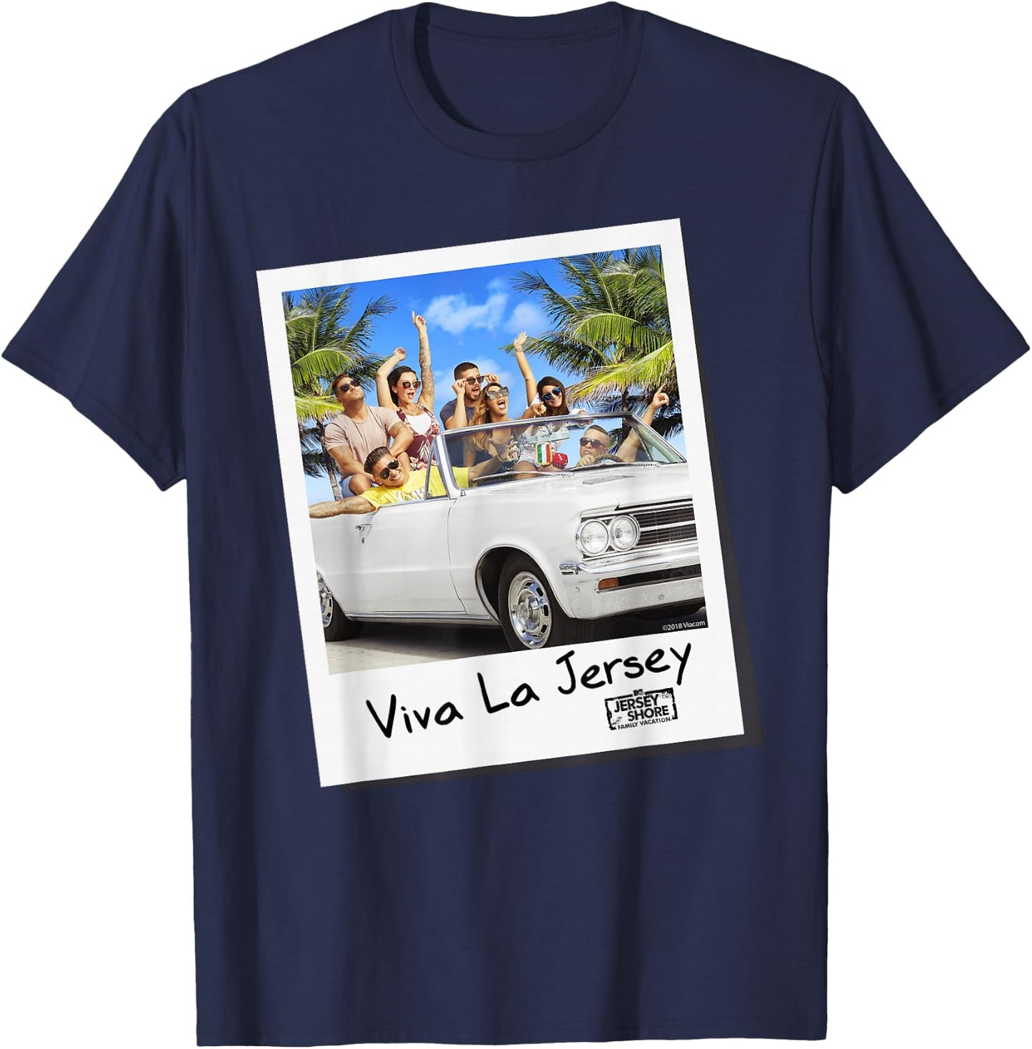 MTV - Jersey Shore Viva La Jersey T-Shirt - T-Shirt | Navy