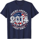 Making America Great Since 2014 American Flag Birthday T-Shirt - T-Shirt | Navy