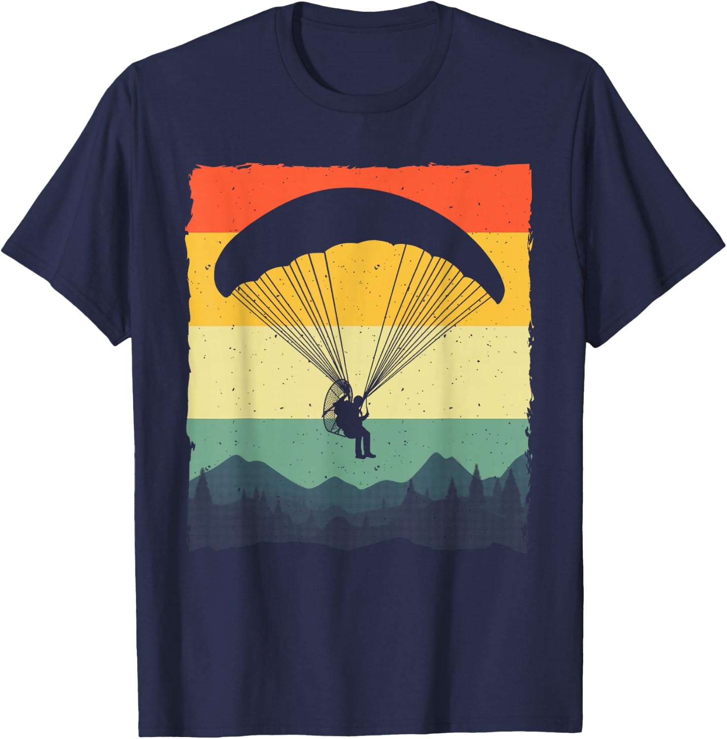 Paramotor Art Women PPG Paramotoring Paramotor Lover T-Shirt - T-Shirt | Navy