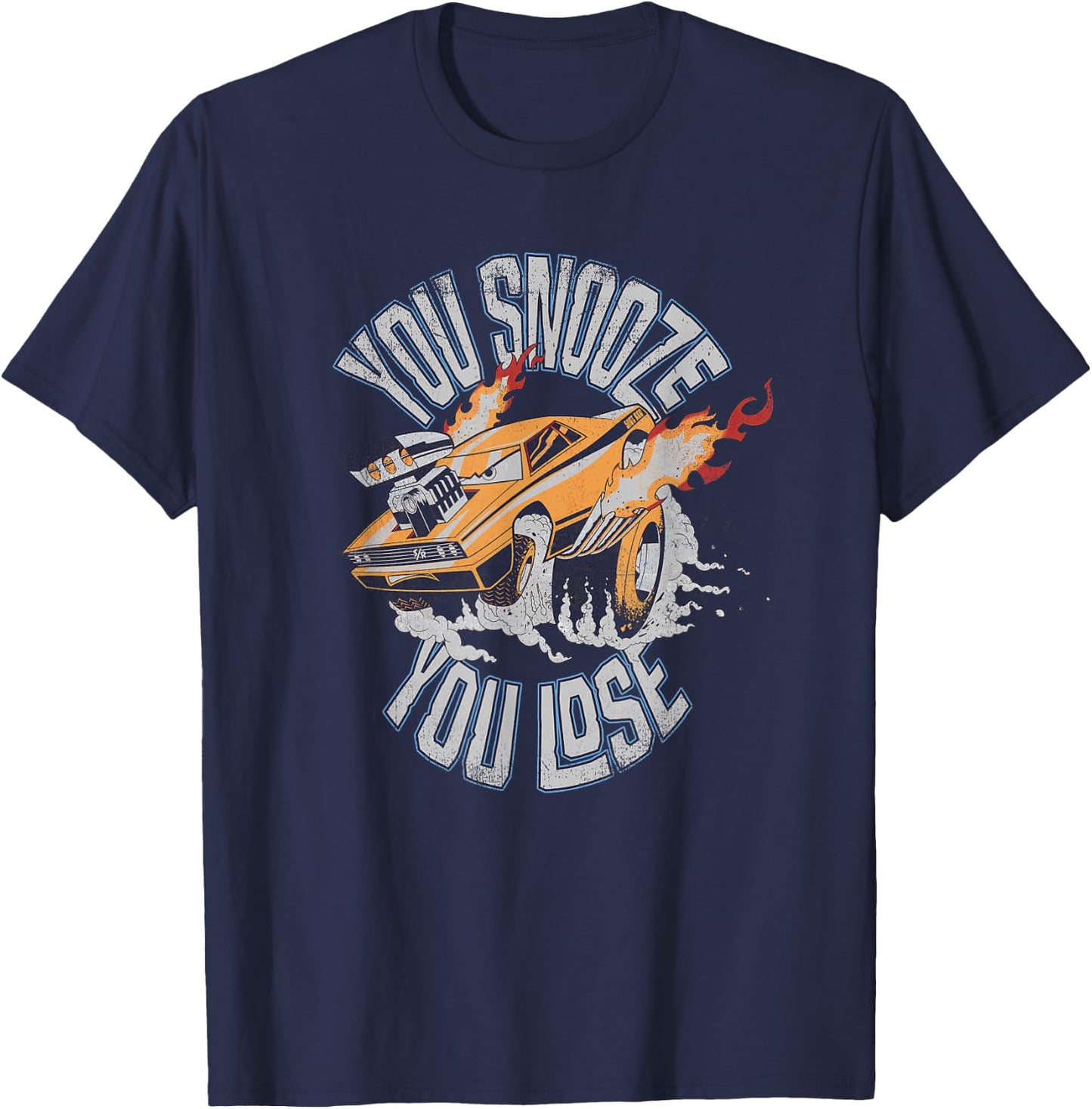 Disney and Pixar’s Cars Snot Rod You Snooze You Lose T-Shirt - T-Shirt | Navy