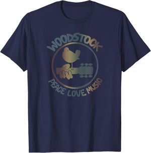 Woodstock - Technicolor Birdie T-Shirt - T-Shirt | Navy