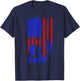Welder American Flag Welding Gift Usa Patriotic Helmet Women Kids Men T-Shirt - T-Shirt | Navy
