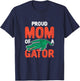 Proud Gator Mom Crocodile Costume Alligator T-Shirt - T-Shirt | Navy