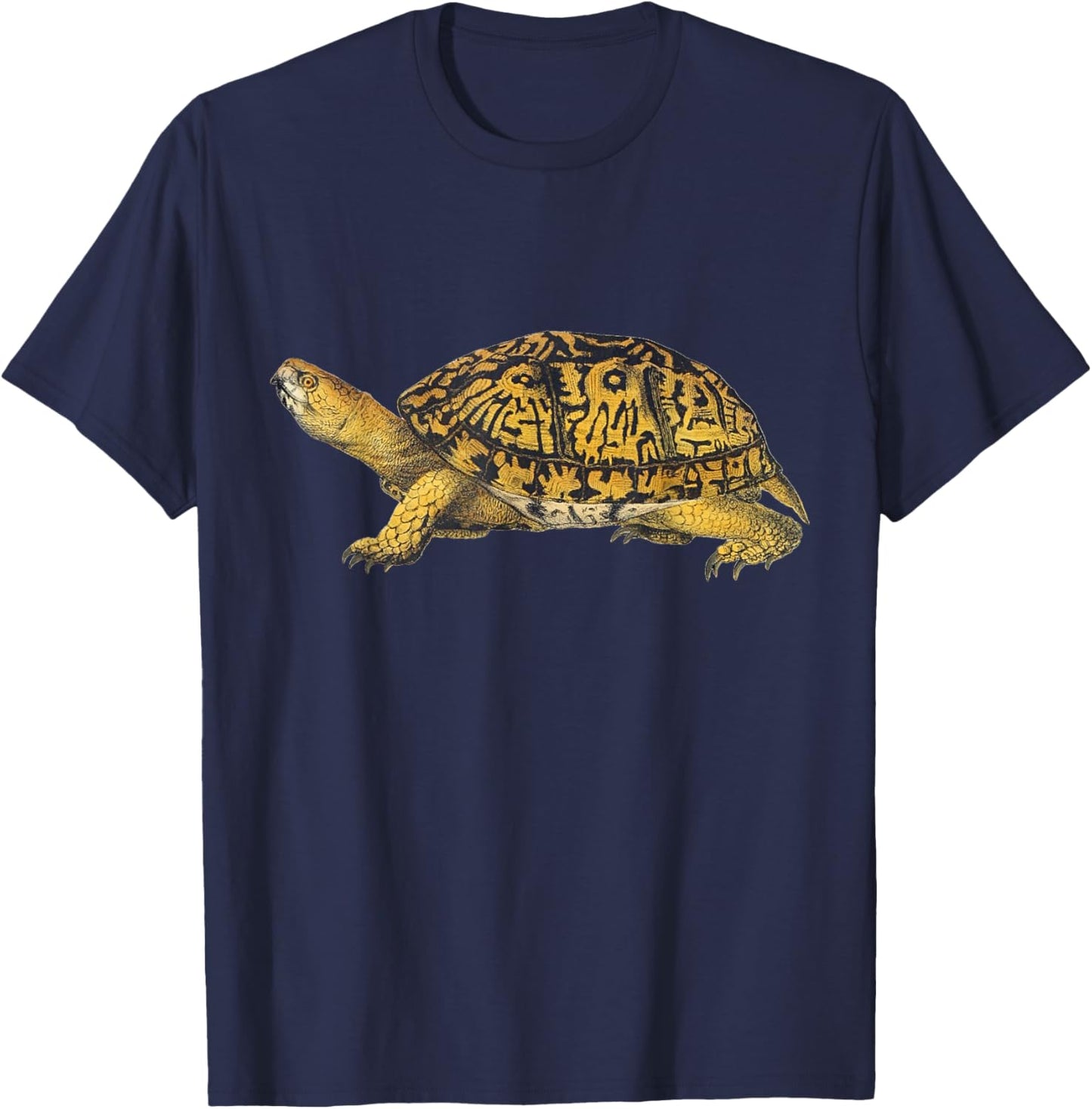 Eastern Box Turtle T-Shirt - T-Shirt | Navy