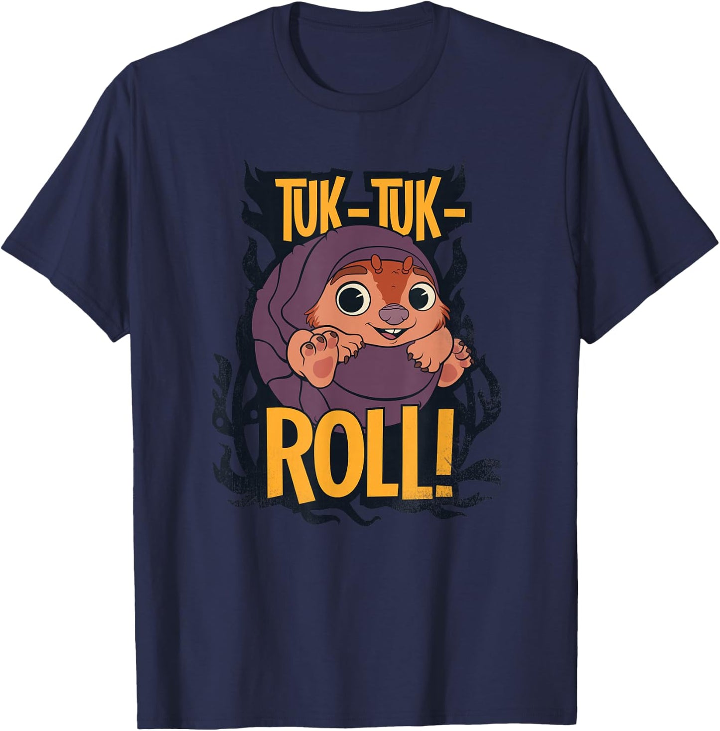 Disney Raya and the Last Dragon Baby Tuk-Tuk Roll T-Shirt - T-Shirt | Navy