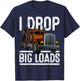 Truck Trucker T-Shirt - T-Shirt | Navy