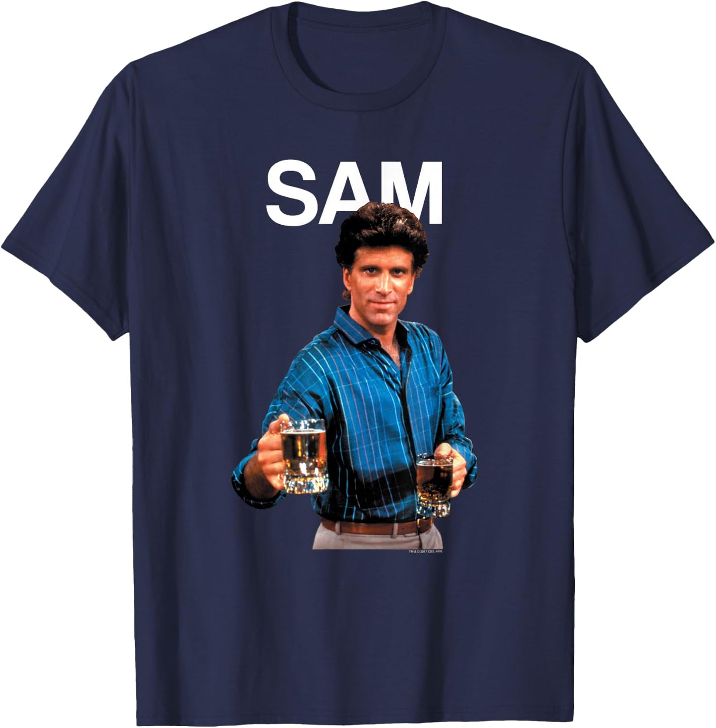 Cheers Sam T-Shirt - T-Shirt | Navy