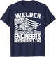 Welding Funny Saying Welder T-Shirt - T-Shirt | Navy