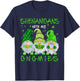 Shenanigans With My Gnomies St Patrick's Day Gnome Lover T-Shirt - T-Shirt | Navy