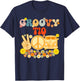 Groovy Tio Retro Matching Family Baby Shower Father's Day T-Shirt - T-Shirt | Navy