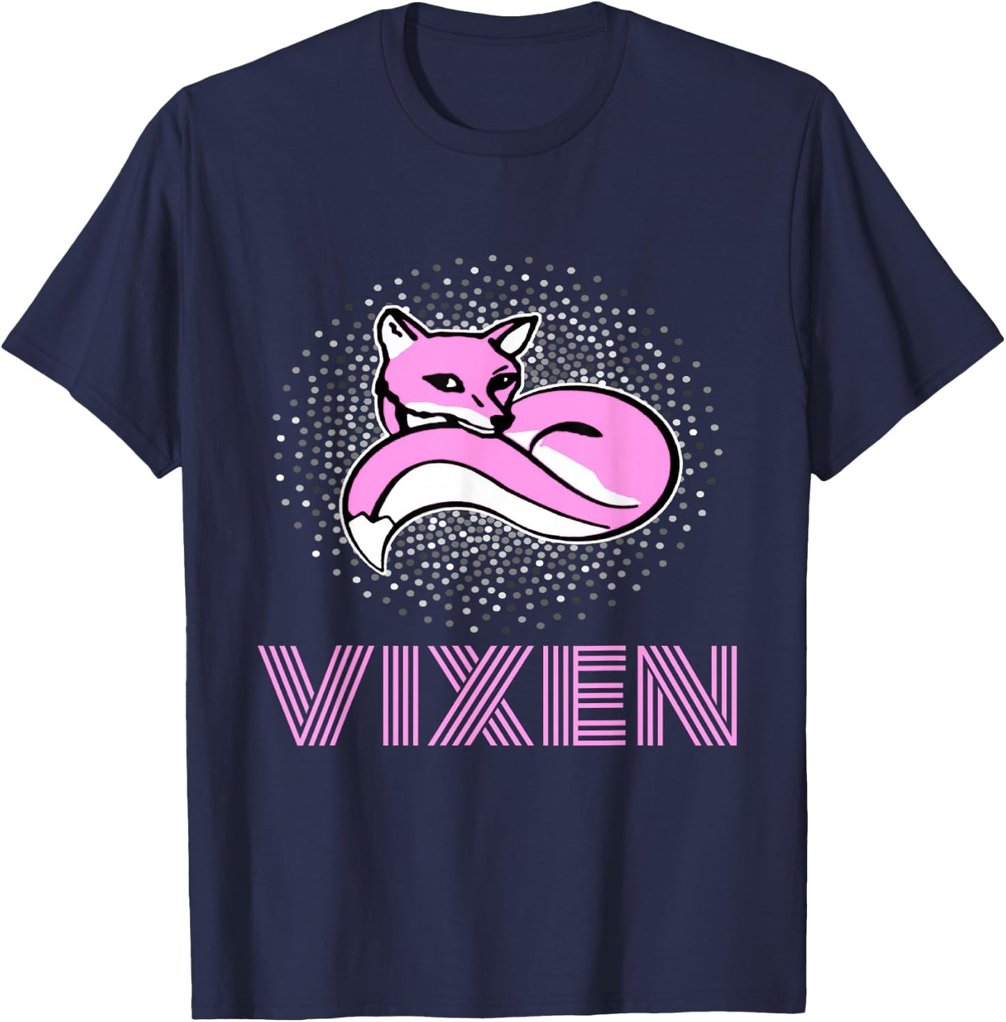 Kinky Vixen Hotwife Fetish Shirt, Cuckold Hot Wife Sharing T-Shirt - T-Shirt | Navy