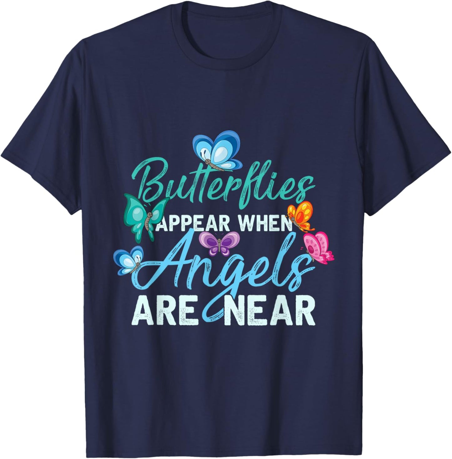Butterflies Gift Monarch Butterfly T-Shirt - T-Shirt | Navy