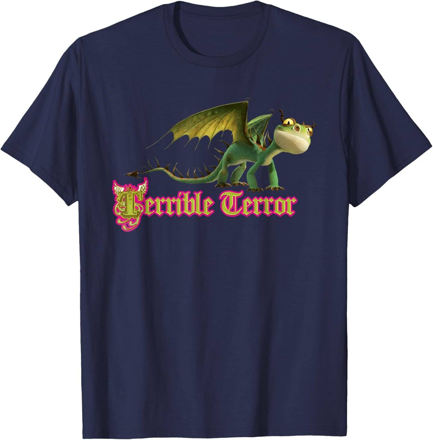 DreamWorks' Dragons: Terrible Terror T-Shirt - T-Shirt | Navy