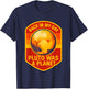 Pluto Retro Astronomy Fun Men's Planet Gazer T-Shirt - T-Shirt | Navy