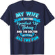 IVF Embryo My Wife is Getting Knocked UP Today Shirt T-Shirt - T-Shirt | Navy
