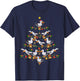 Albatrosses Bird Xmas Tree Gift Santa Albatrosses Christmas T-Shirt - T-Shirt | Navy