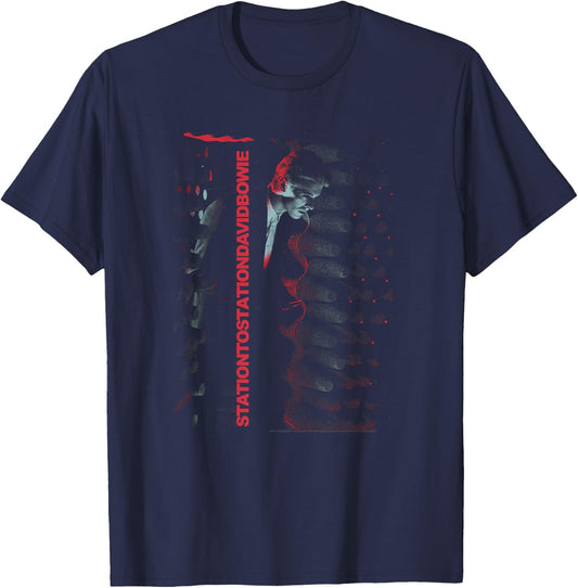 David Bowie - Station to Station T-Shirt - T-Shirt | Navy