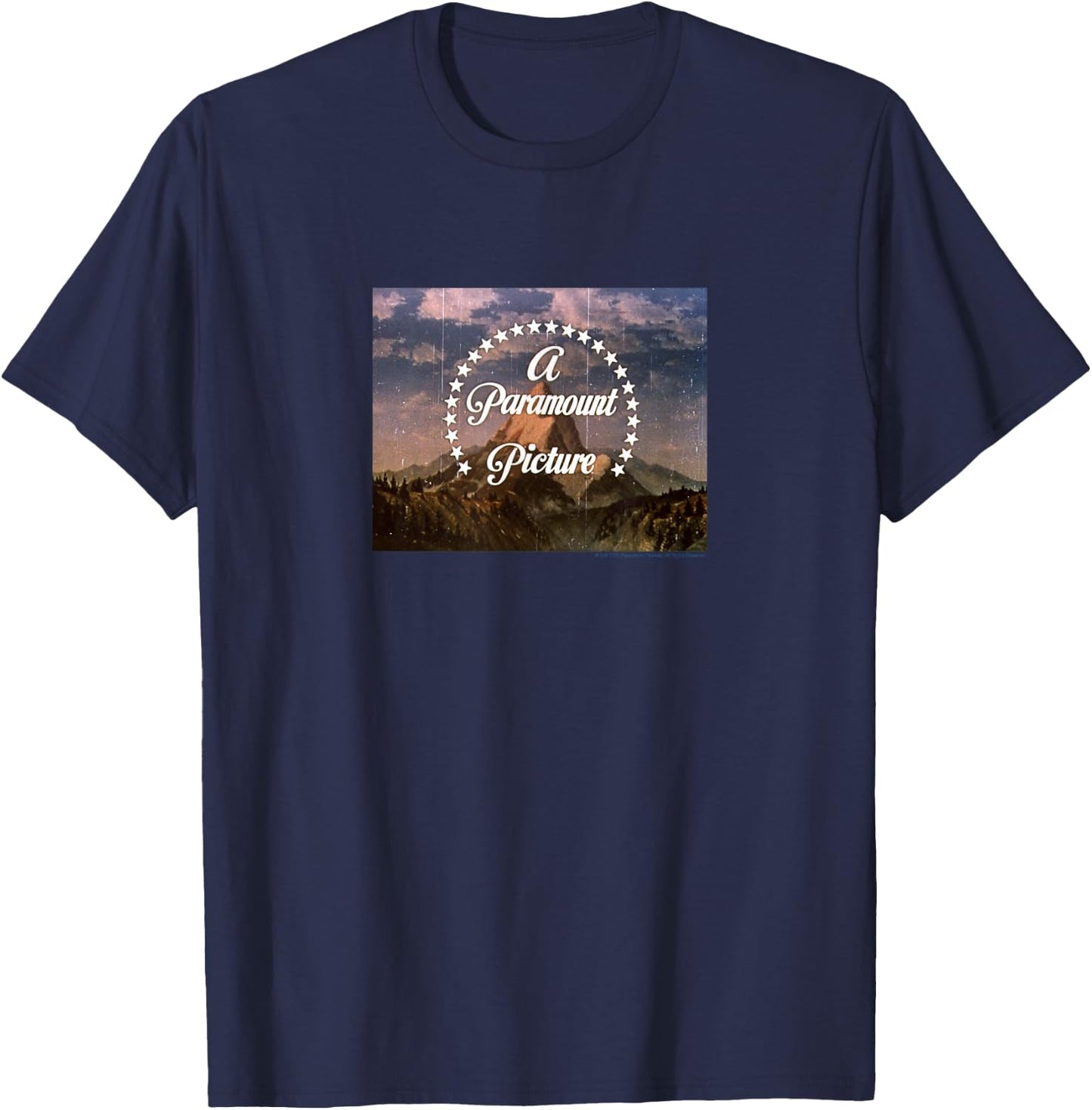 Paramount Logo Vintage 1952 T-Shirt - T-Shirt | Navy
