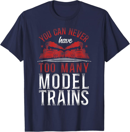 Steam Train Driver Trainspotting Locomotive Vintage You Can T-Shirt - T-Shirt | Navy