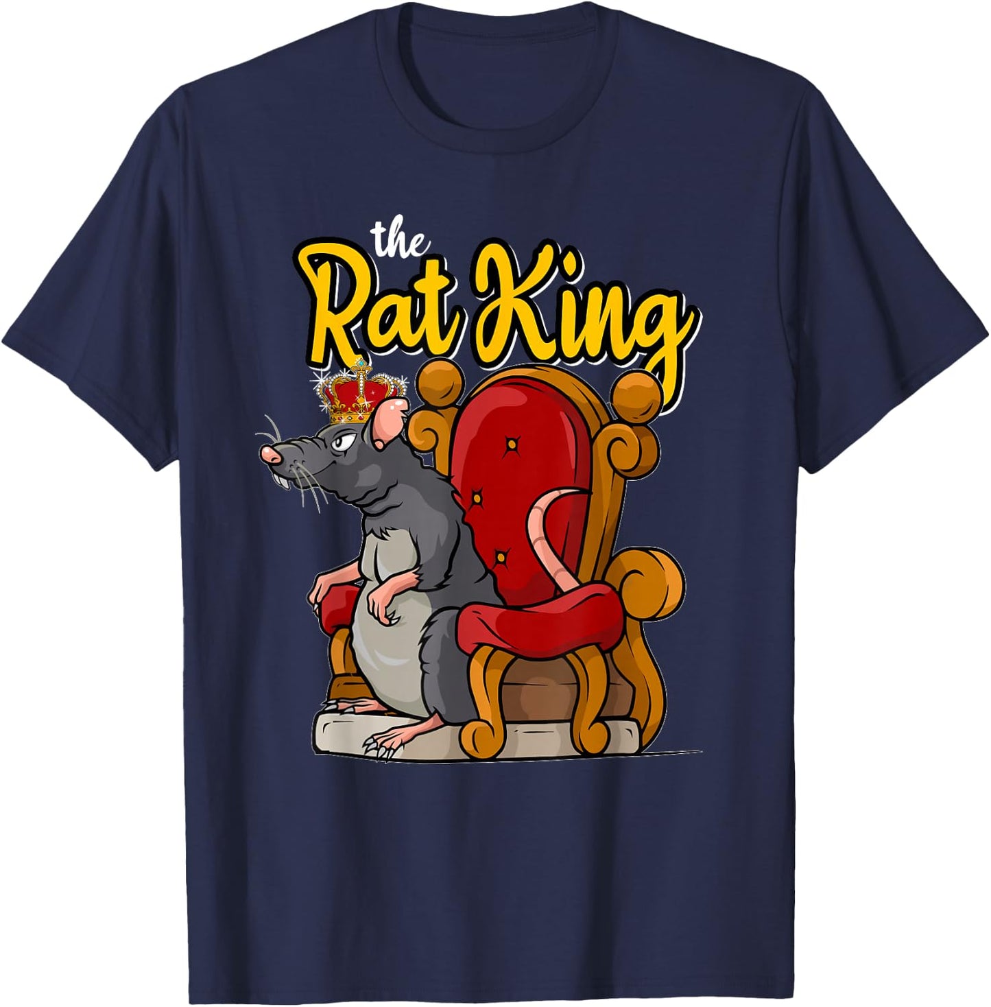 The Rat King Nutcracker Ballet Dance Animal Mouse T-Shirt - T-Shirt | Navy