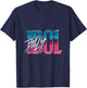 Billy Idol - Gradient Logo T-Shirt - T-Shirt | Navy