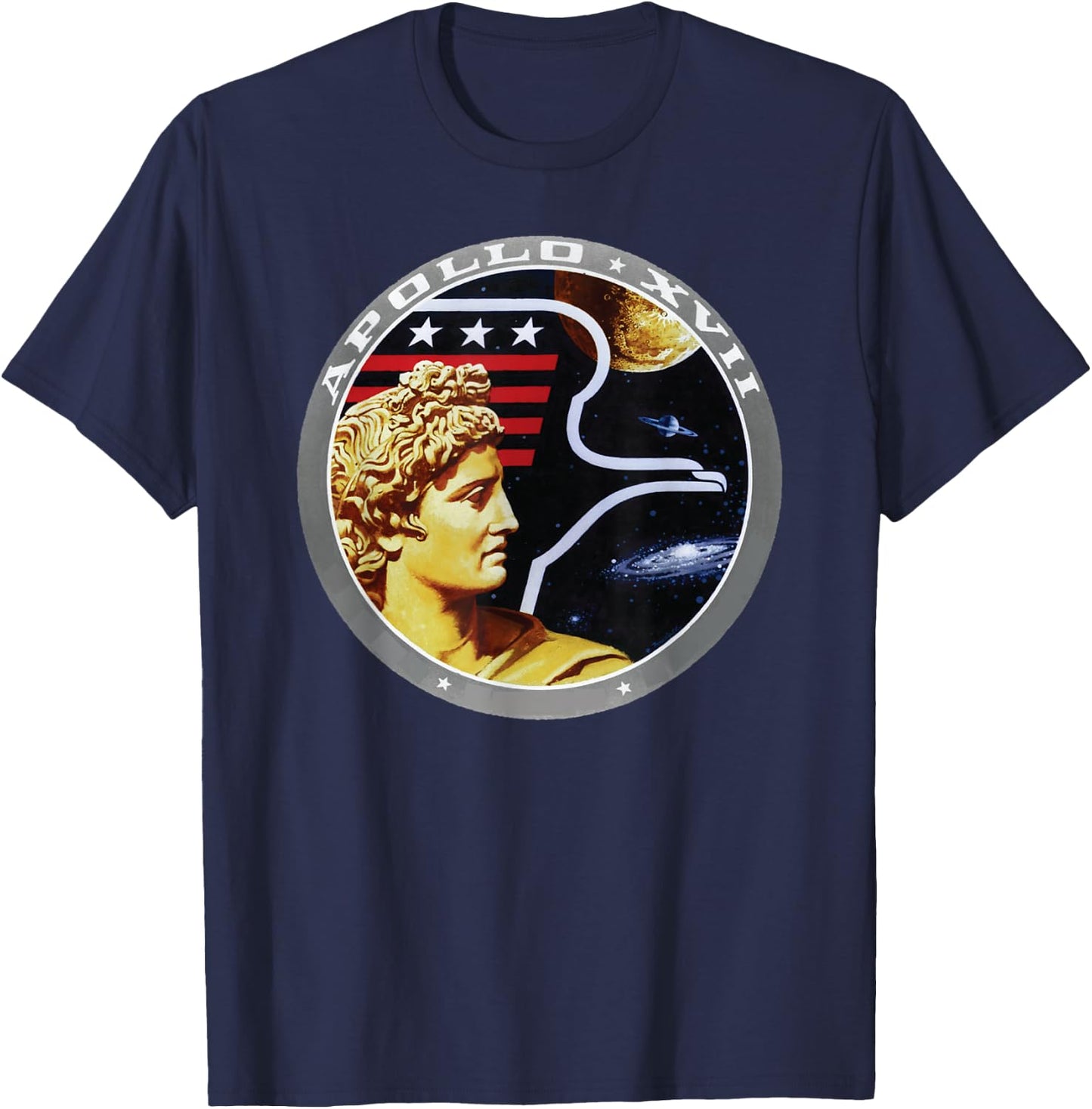 NASA Apollo 17 T-Shirt - T-Shirt | Navy