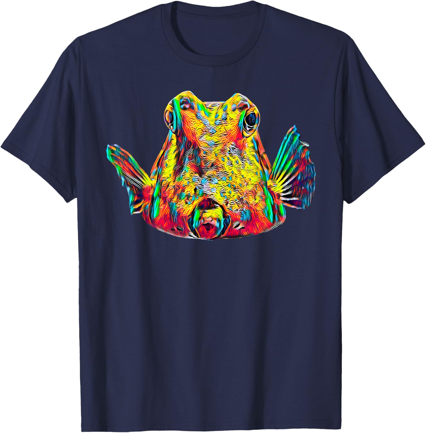 Longhorn Cowfish T-Shirt - T-Shirt | Navy