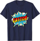 Kids Boys Easton Comic Book Superhero Name T-Shirt - T-Shirt | Navy
