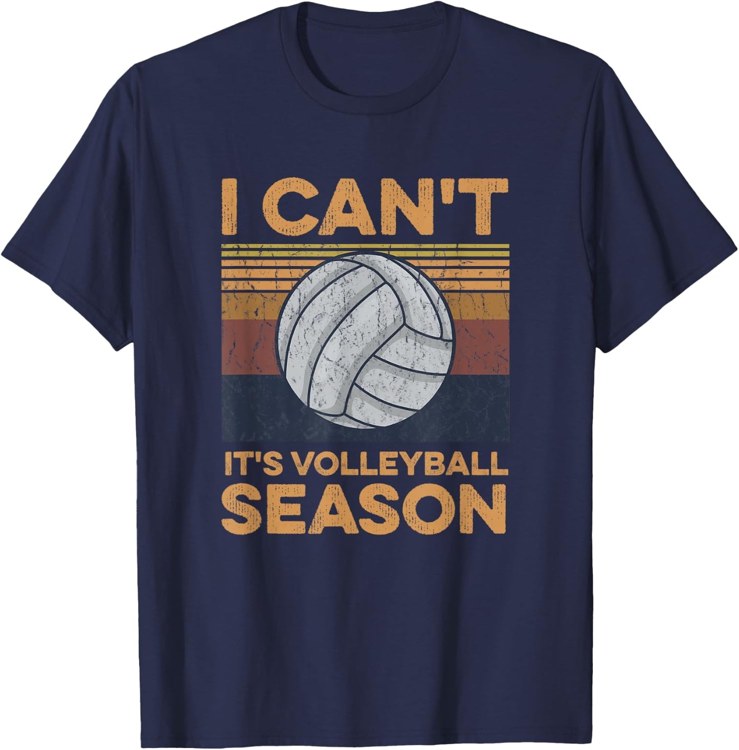 Volleyball Team Quote for a Volleyball Player T-Shirt - T-Shirt | Navy