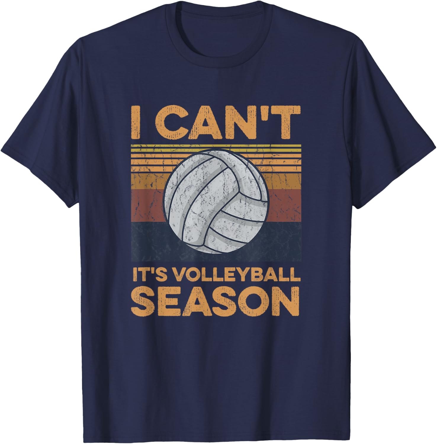 Volleyball Team Quote for a Volleyball Player T-Shirt - T-Shirt | Navy