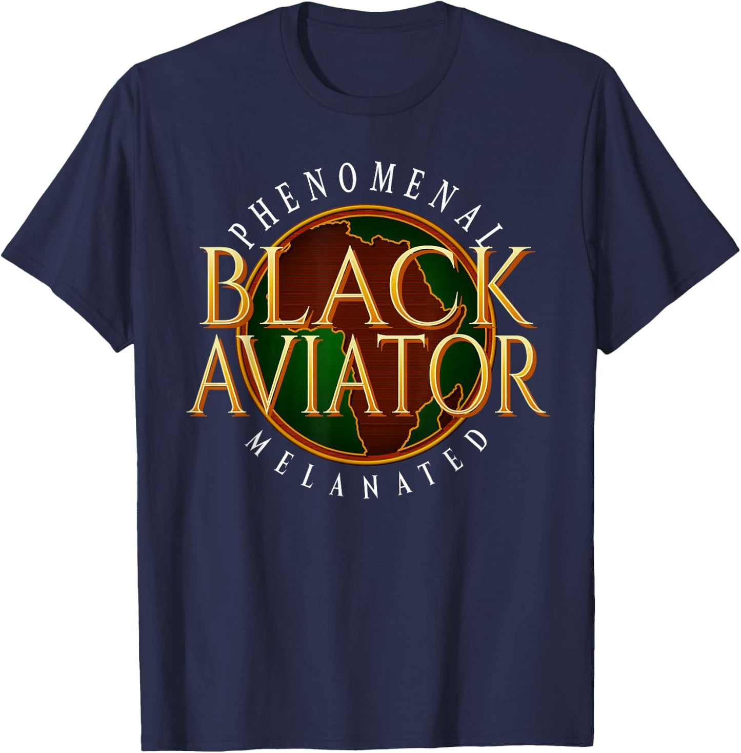 Tuskegee Black Airmen Squadron Military History T-Shirt - T-Shirt | Navy