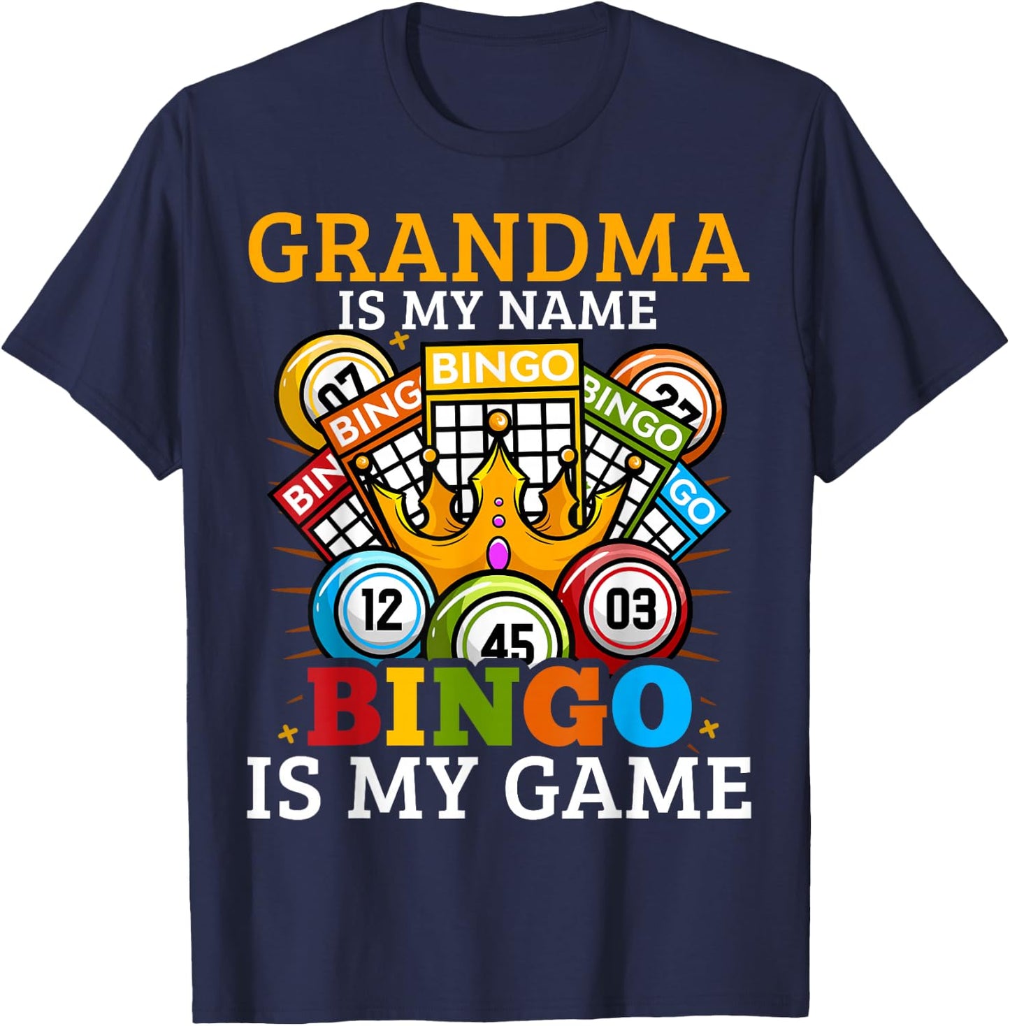 Bingo T-Shirt - T-Shirt | Navy