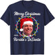 Ron DeSantis Ron DeSanta Merry Christmas Florida Vacation T-Shirt - T-Shirt | Navy