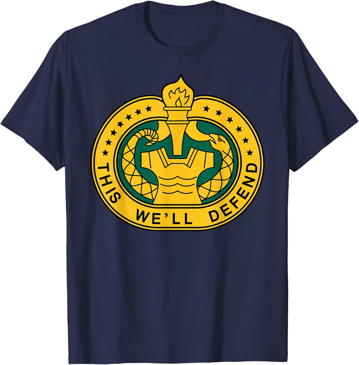 Drill Sergeant Identification Badge - US Army T-Shirt - T-Shirt | Navy