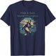 Bigfoot Hide & Seek World Champ Sasquatch Yeti Gift T-Shirt - T-Shirt | Navy